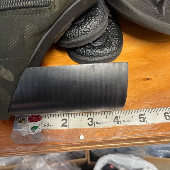 Jeffrey Campbell Green Camo Print Going Out Siren Ankle Sock Boot Sz 9.5 - Picture 11 of 11